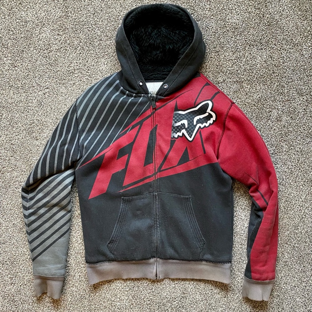 Men’s Sasquatch Fox Zip-Up Hoodie